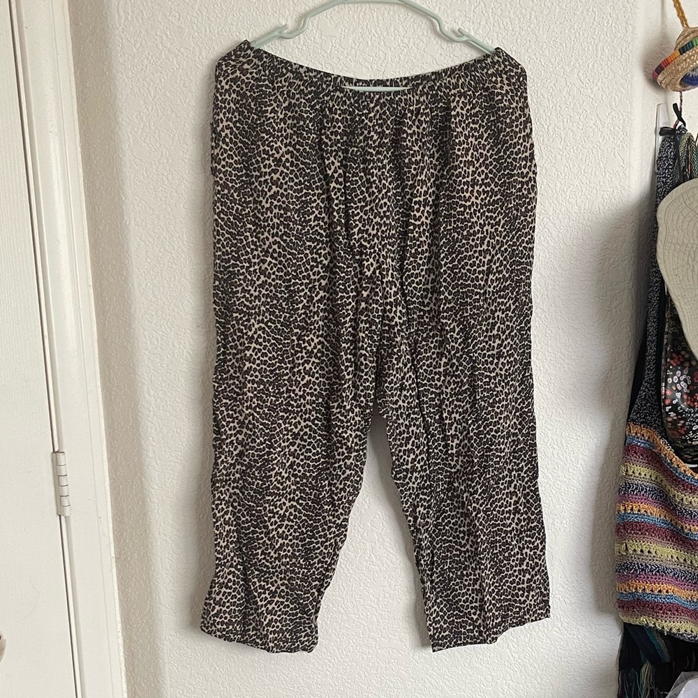 Fundamental things cheetah print pants